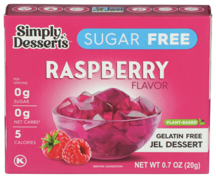 Simply Desserts Jel Dessert Raspberry 0.70 Oz