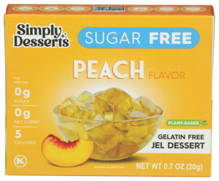Simply Desserts Jel Dessert Peach 0.70 Oz