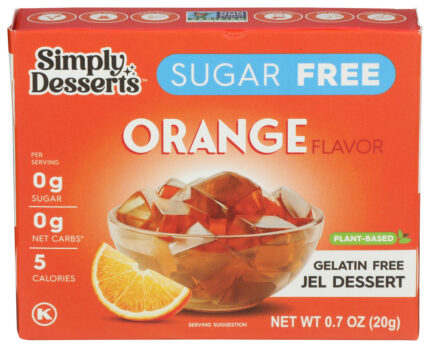 Simply Desserts Jel Dessert Orange 0.70 Oz