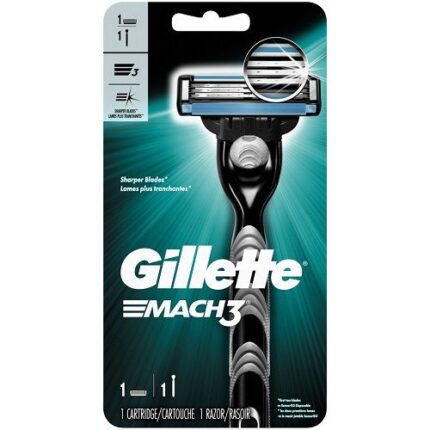 Gillette Razor Mach 3 1 Ct Import