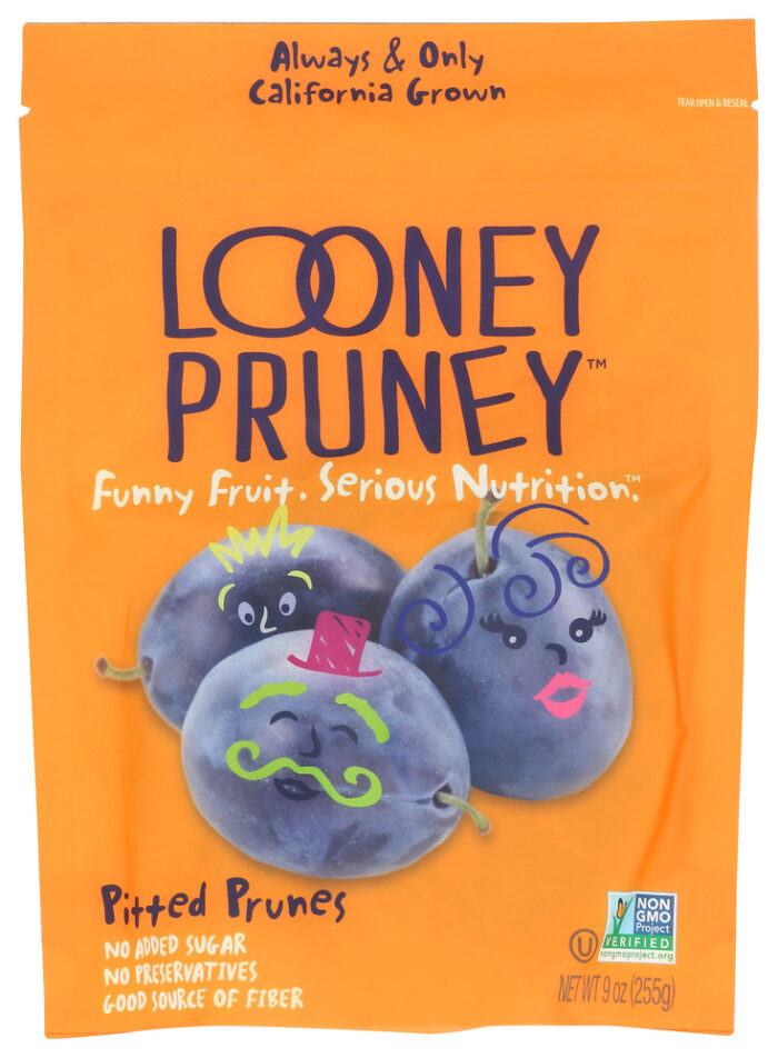 Looney Pruney Dried Fruit Pitted Prune 9 Oz - Image 1