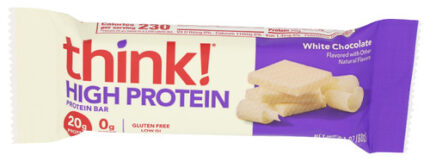 Think! Bar Prtn Wht Choc 2.10 Oz
