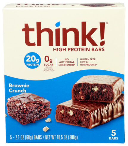 Think! Bar Brwnie Crnch 5Pc 10.50 Oz