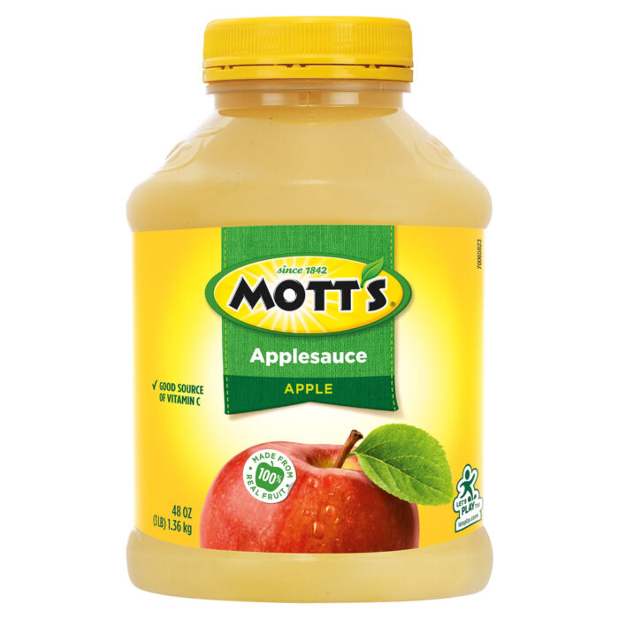 Mott'S, Applesauce Jar, Case Of 8, 48 Oz - Image 1