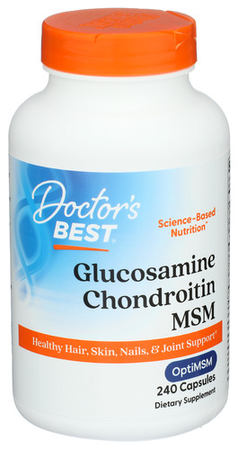 Doctors Best Glucosamine Chondrtin Msm 240 Cp