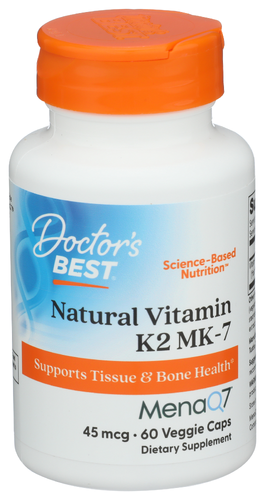 Doctors Best Vitamin K2 Menaq7 60 Vc