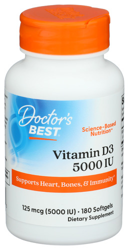 Doctors Best Vitamin D3 180 Sg