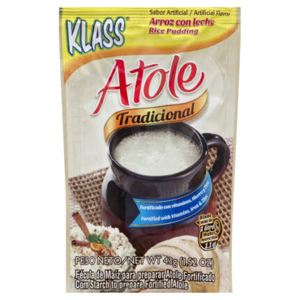 Klass Mix Atole Arroz Con Leche 1.52 Oz