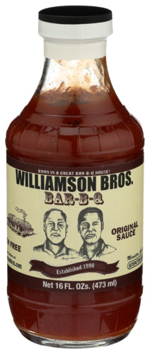 Williamson Bros Sauce Bbq Orgnl 16 Oz