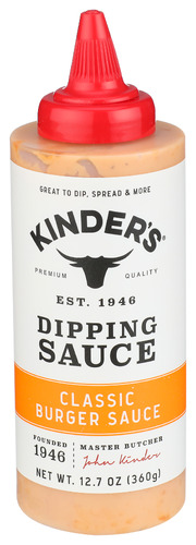 Kinders Sauce Dipping Burgr Clas 12.70 Fo