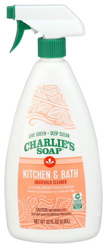 Charlies Soap Cleaner Kitchen Bath 32 Oz