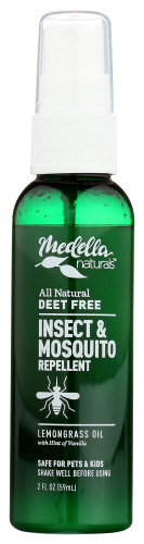 Medella Naturals Mosquito Insect Repellent 2 Fo