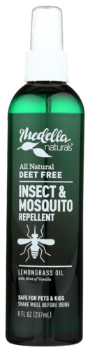 Medella Naturals Mosiquito Insect Repellen 8 Oz