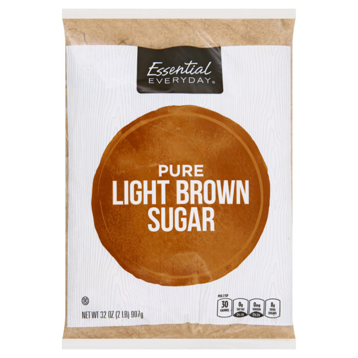Essential Everyday, Pure Light Brown Sugar, Case Of 12, 2 Lb - Image 1
