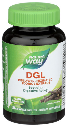 Natures Way Dgl Licorice Extract 100 Tb