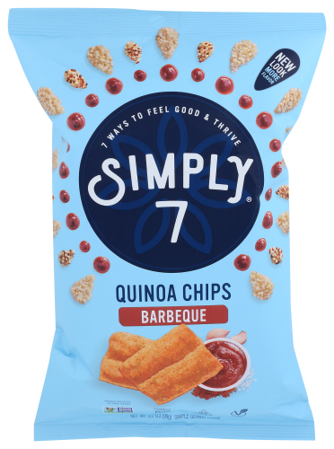 Simply 7 Chip Quinoa Bbq 3.50 Oz