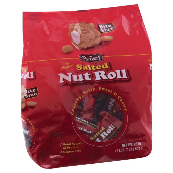 Pearson, Bite Size Salted Nut Roll, Case Of 6, 23 Oz - Image 1
