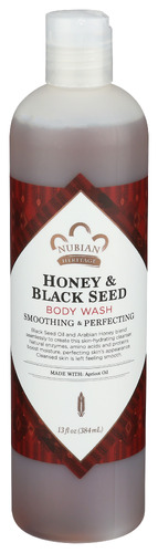Nubian Heritage Body Wash Honey Blk Seed 13 Fo