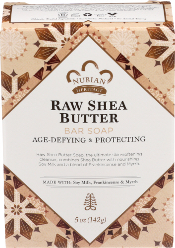 Nubian Heritage Soap Bar Raw Shea Butter 5 Oz