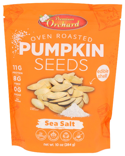 Premium Orchard Seeds Pmpkn Sea Salt 10 Oz