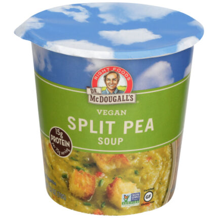 Dr Mcdougalls Soup Bgcup Split Pea Barley 2.50 Oz
