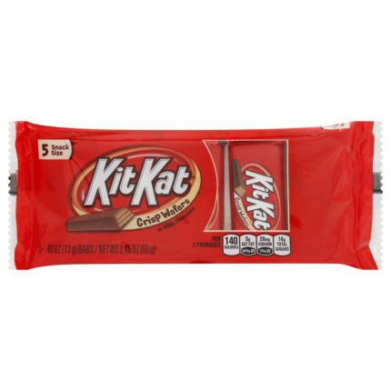Kit Kat, Snack Size Milk Chocolate Crisp Wafer Candy Bars, Case Of 36, 2.45 Oz