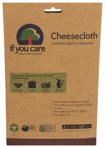 If You Care Cheesecloth Unblchd 2Sq Yd 1 Pc
