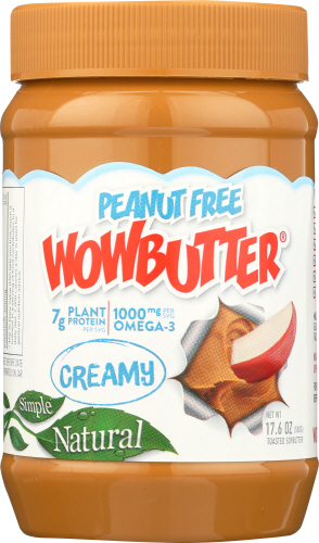 Wowbutter Peanut Free 100% Crmy 17.60 Oz