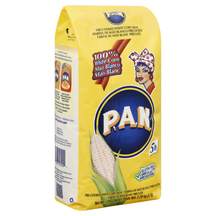 P.A.N., Pre Cooked White Corn Meal, Case Of 4, 5 Lb - Image 1