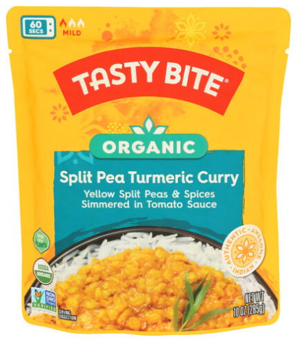 Tasty Bite Curry Org Splt Pea Trmrc 10 Oz