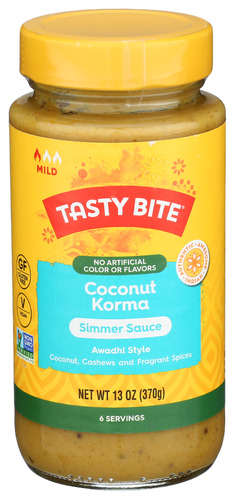 Tasty Bite Sauce Smr Coconut Korma 13 Oz