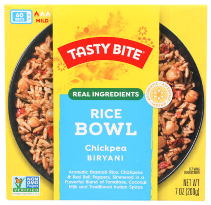 Tasty Bite Bowl Biryni Rice Chckpea 7 Oz