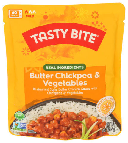 Tasty Bite Entree Bttr Chkpea & Veg 10 Oz
