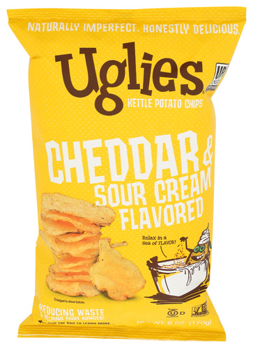 Uglies Potato Cheddar & Sr Crm 6 Oz