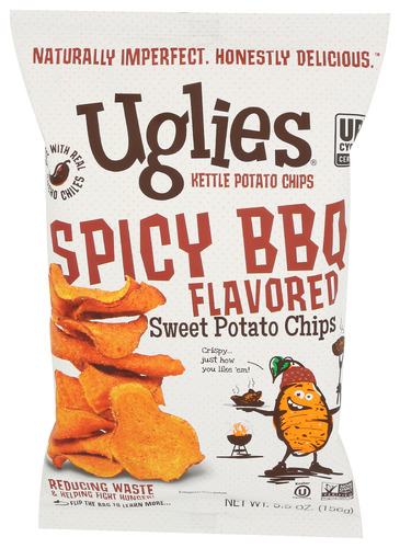 Uglies Chips Swt Pto Spicy Bbq 5.50 Oz