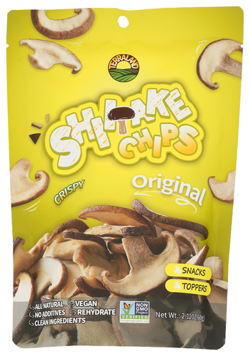 Terraland Chips Shitake Orig 2.12 Oz