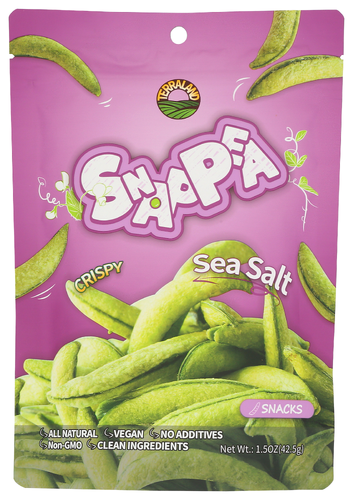 Terraland Chips Snap Pea Sea Salt 1.50 Oz