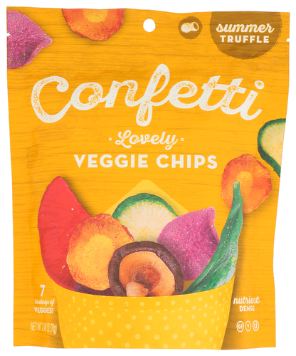 Confetti Chips Veg Summer Truffle 2.46 Oz