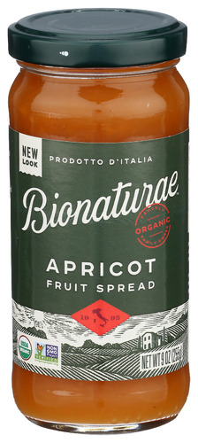 Bionaturae Fruit Spread Apricot Org 9 Oz