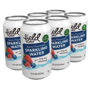 Fieldy Sprklng Wtr,Berry Flvrd 6/12 Fz