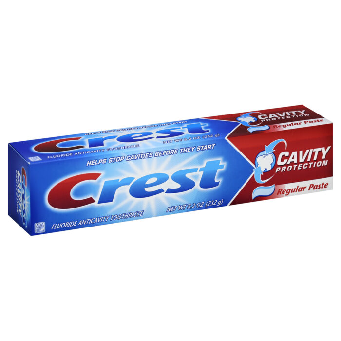 Crest, Toothpaste, Case Of 12, 8.2 Oz - Image 1