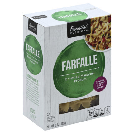 Essential Everyday, Farfalle, Case Of 12, 12 Oz