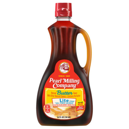 Pearl Milling Company, Light Syrup Natural Butter, Case Of 12, 24 Oz