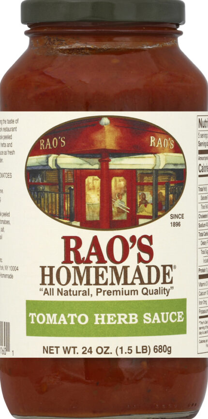 Rao Pasta Sauce,Tomato Herb 24 Oz