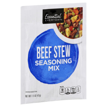 Essential Everyday, Beef Stew Seasoning Mix, Case Of 24, 1.5 Oz