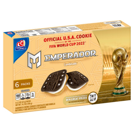 Gamesa, Sandwich Creme Cookies Chocolate And Vanilla Naturally And Artificially Flavored, Case Of 12, 14.34 Oz