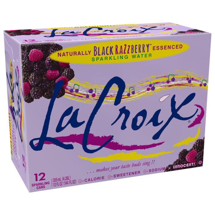 Lacroix, Sparkling Water Black Razzberry, Case Of 2, 12/12 Fl Oz - Image 1