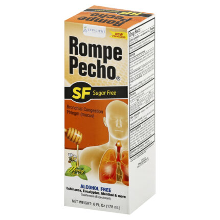 Rompe Pecho, Sugar Safe, Expectorant, Alcohol Free, 1 Each, 6 Fl Oz
