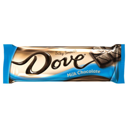 Dove, Silky Smooth Milk Chocolate Singles Candy Bar, Case Of 18, 1.44 Oz