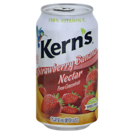 Kerns, Strawberry Banana Nectar From Concentrate, Case Of 24, 11.5 Fl Oz